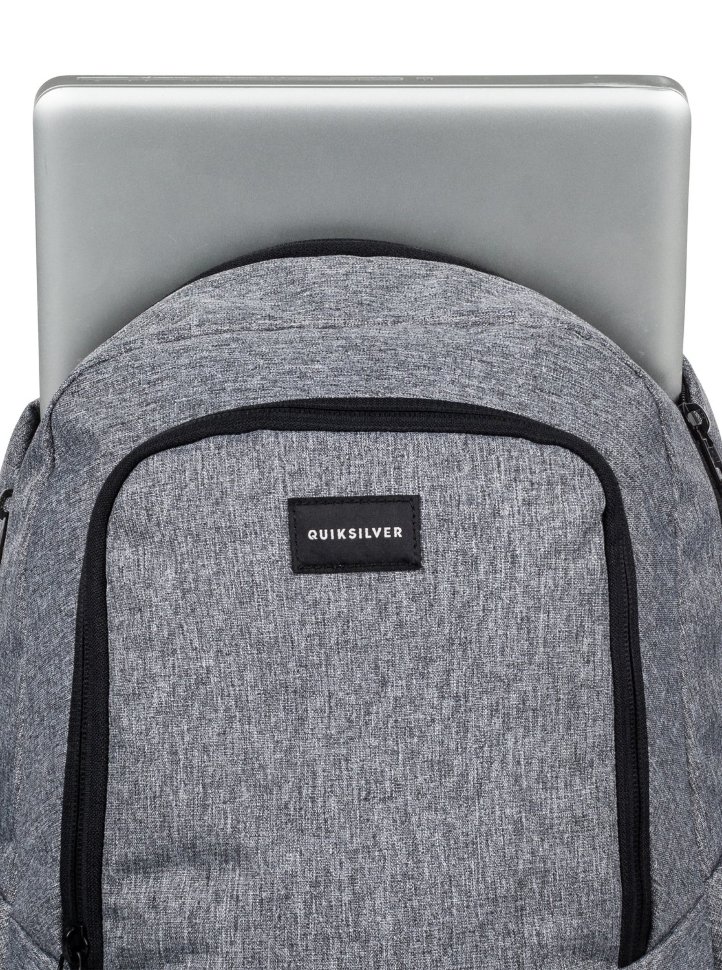 Рюкзак мужской QUIKSILVER Schoolie M Light Grey Heather фото 5