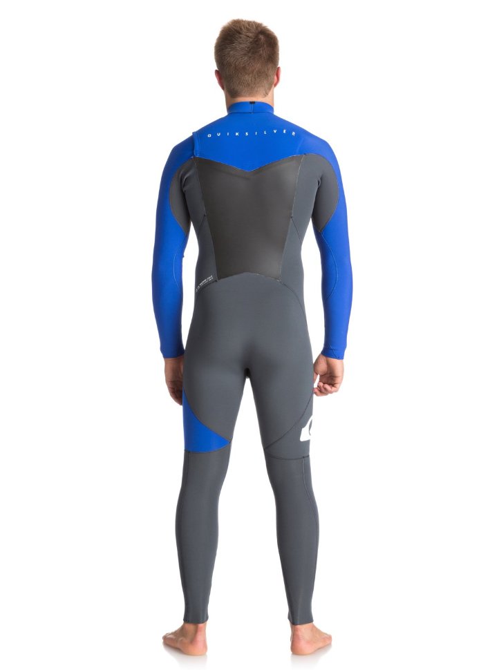 Гидрокостюм мужской QUIKSILVER 543 Syn Gun Metal/ Hv Royal/ White фото 2