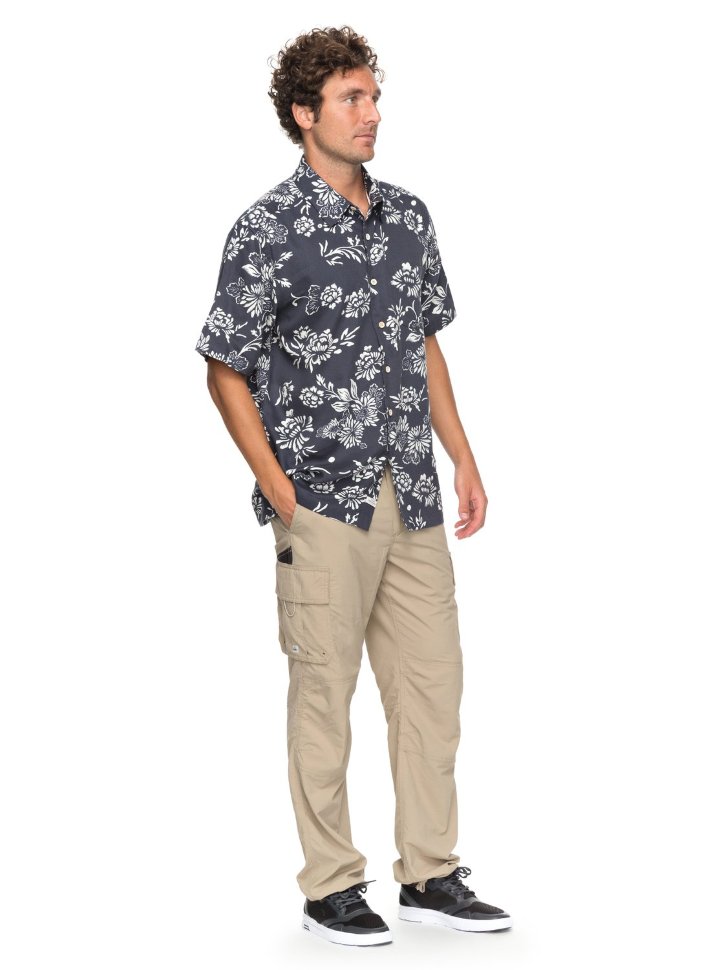 Рубашка мужская QUIKSILVER Omfloral M Dark Shadow Omfloral фото 2