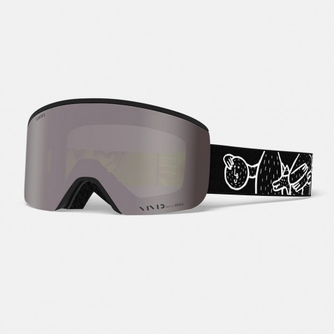 Маска горнолыжная GIRO Axis LUCAS BEAUFORT/VIVID ONYX/VIVID INFRARED
