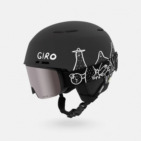 Маска горнолыжная GIRO Axis LUCAS BEAUFORT/VIVID ONYX/VIVID INFRARED фото 4