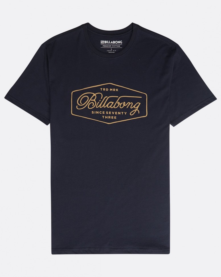 Футболка мужская BILLABONG Trademark Tee Ss Navy