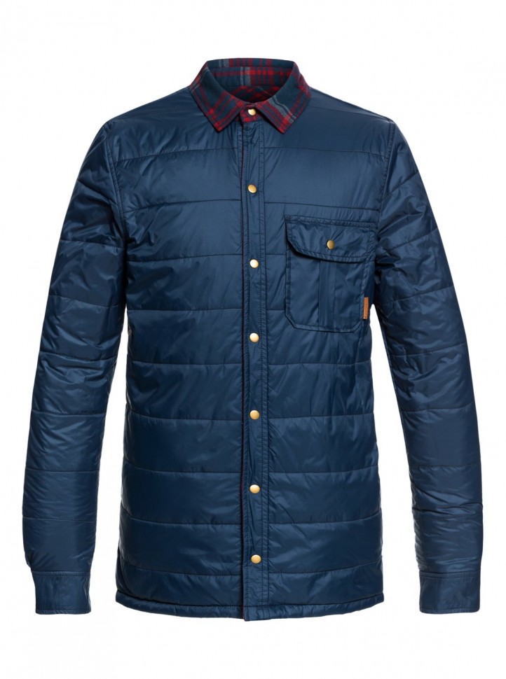 Куртка QUIKSILVER Wildca Plaid Jk M Dress Blues фото 2