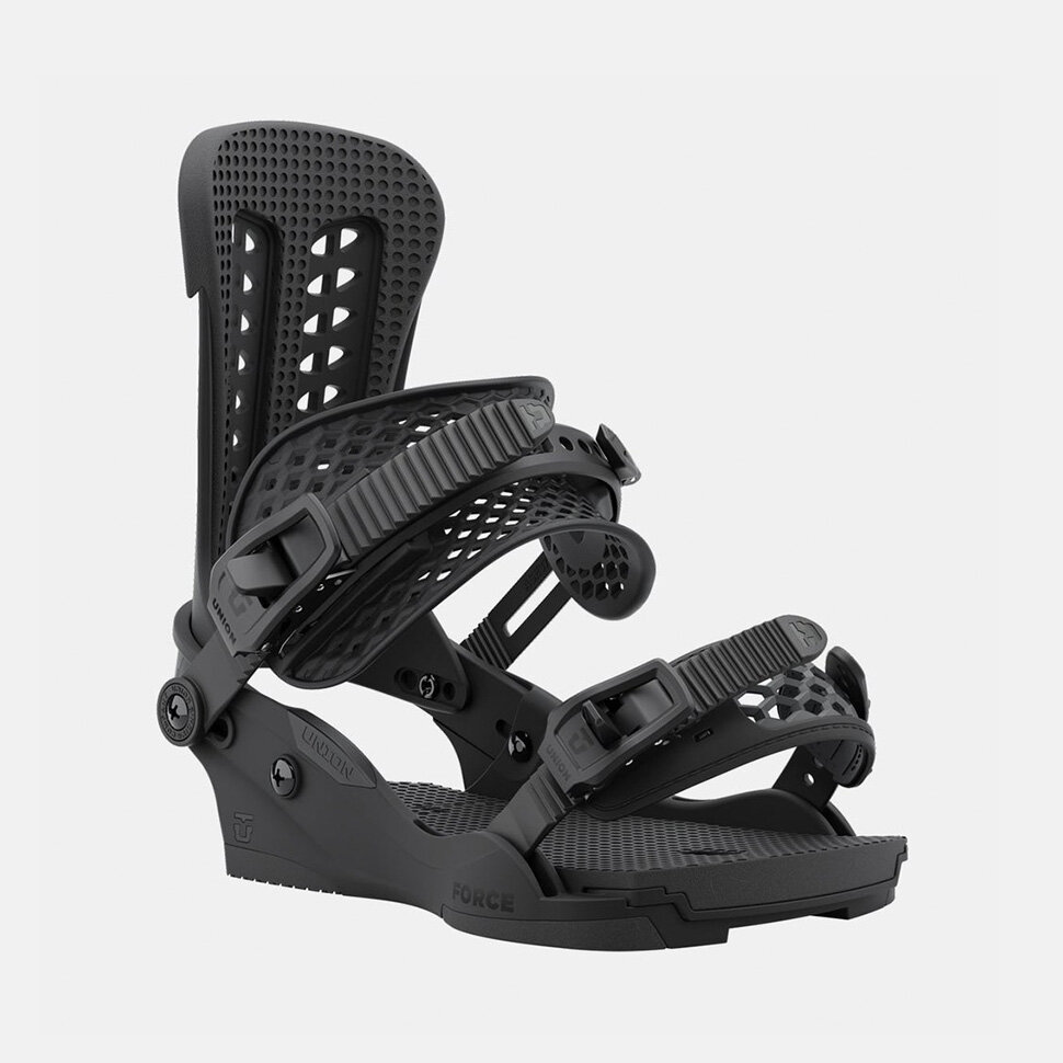 фото Крепления для сноуборда мужские union force black 2022