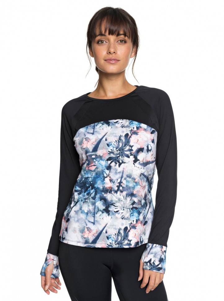 Джемпер ROXY Cold Run Ls Tee J Bachelor Button Water Of Love