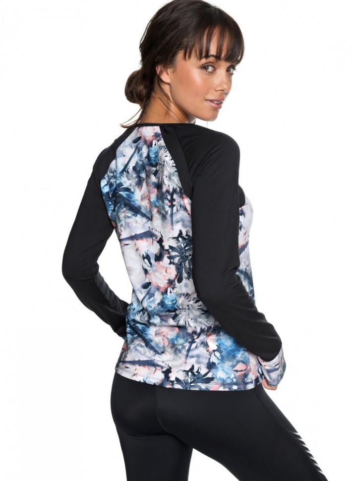 Джемпер ROXY Cold Run Ls Tee J Bachelor Button Water Of Love фото 3