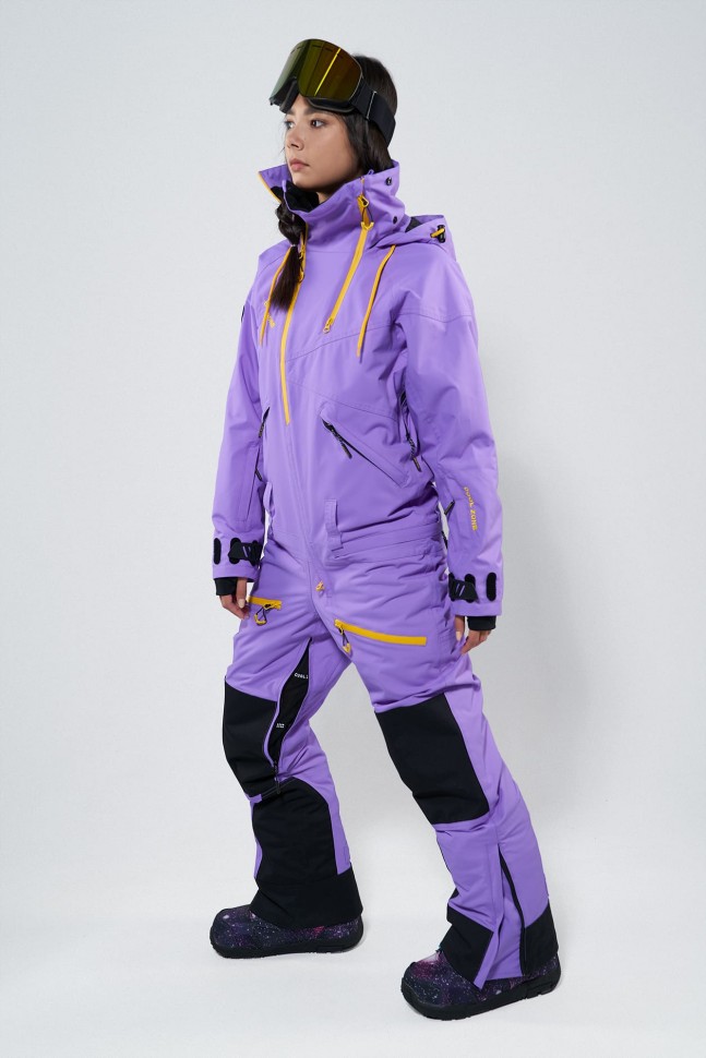 фото Комбинезон для сноуборда женский cool zone kite фиолетовый