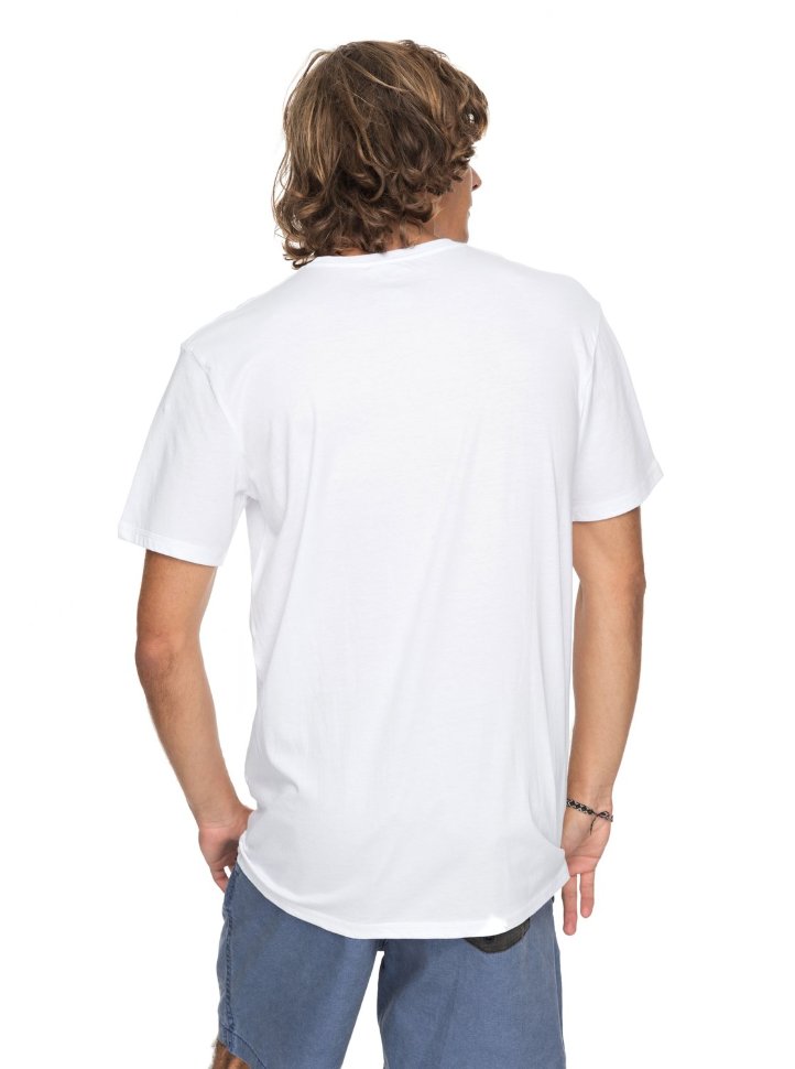 Футболка мужская QUIKSILVER Ssclafinfanatic M White фото 3
