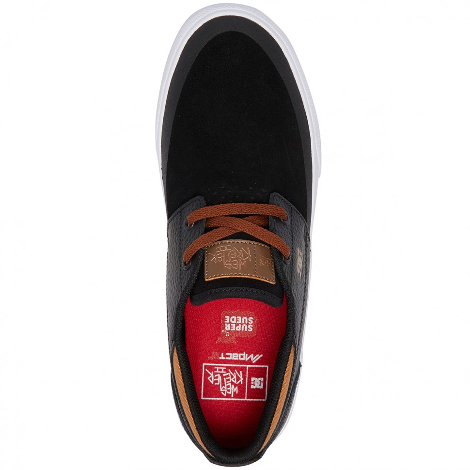 Кеды DC SHOES Wes Kremer 2 S M Shoe Black/Black/Brown фото 2