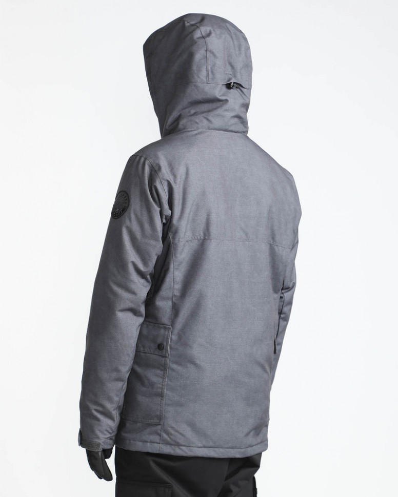 Куртка для сноуборда мужская BILLABONG Craftman Asphalt фото 4