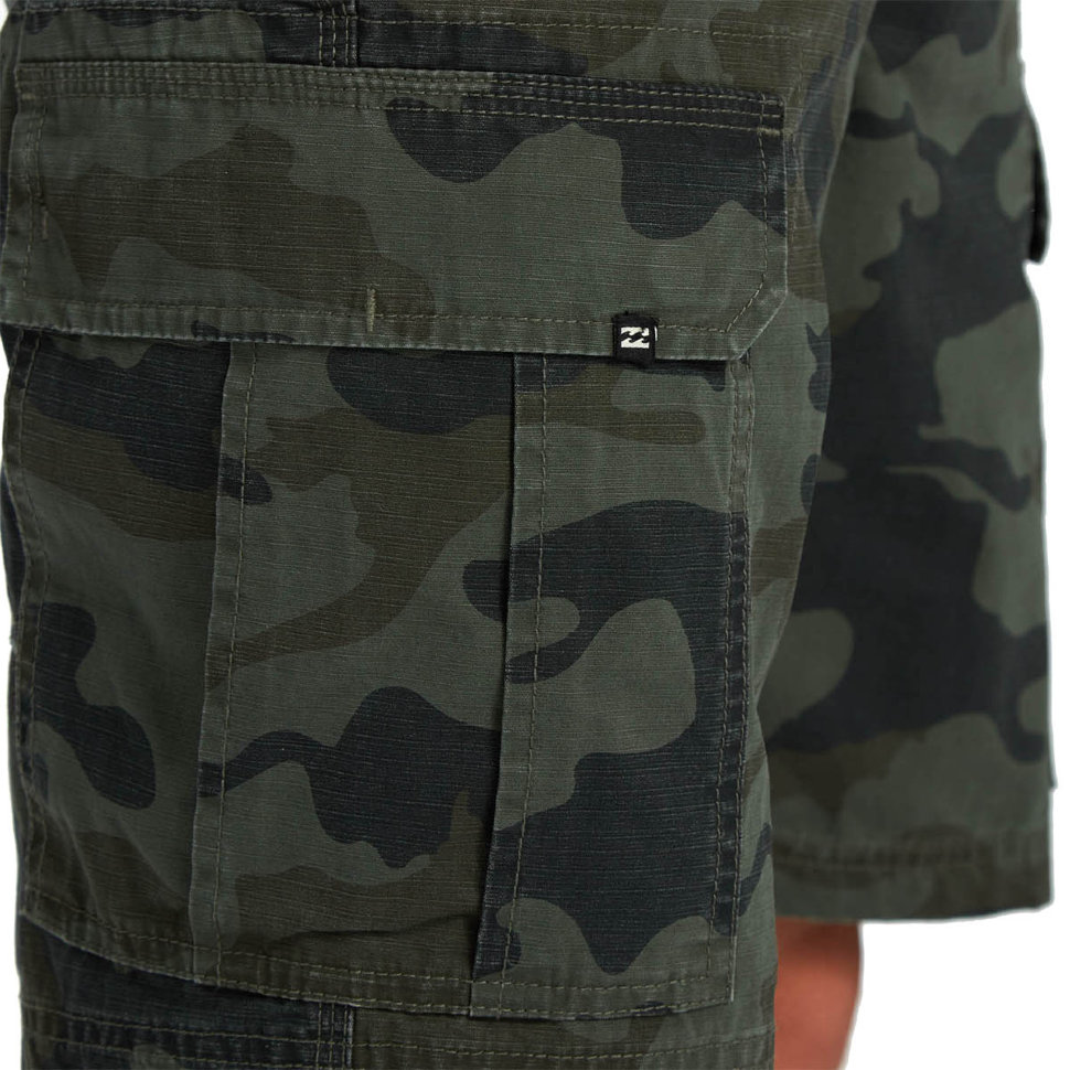 Шорты BILLABONG Scheme Cargo SS18 Military Camo фото 2