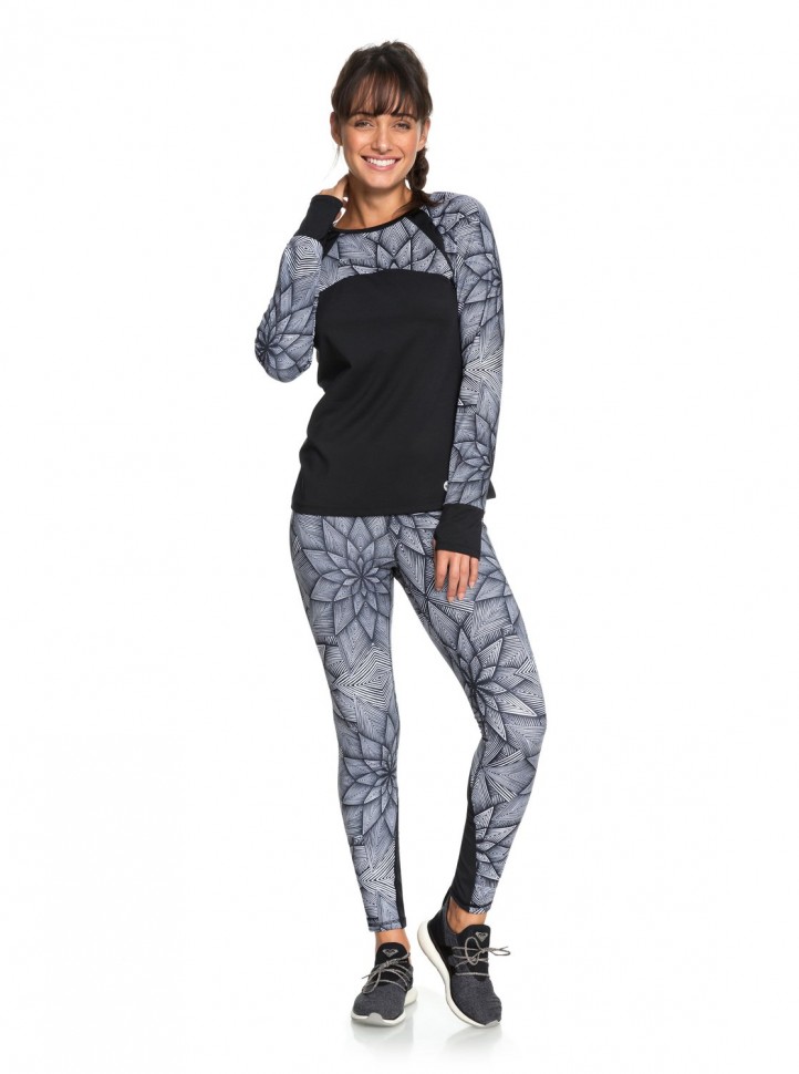Джемпер ROXY Cold Run Ls Tee J Marshmallow Pop Surf Stars фото 2