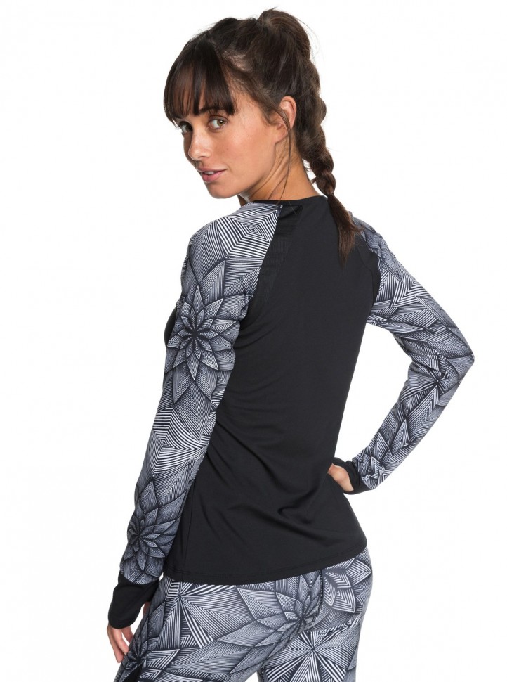 Джемпер ROXY Cold Run Ls Tee J Marshmallow Pop Surf Stars фото 3