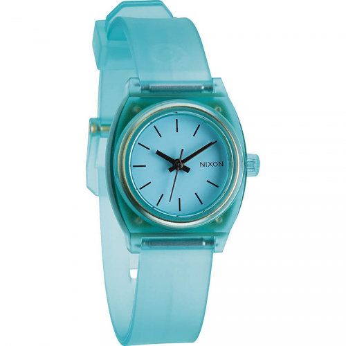 Часы NIXON Small Time Teller P A/S Translucent Mint