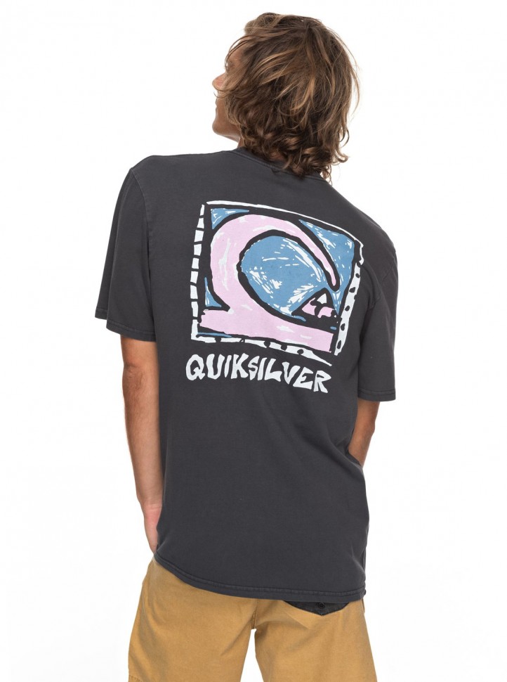 Футболка мужская QUIKSILVER Denswayss M Tarmac фото 3