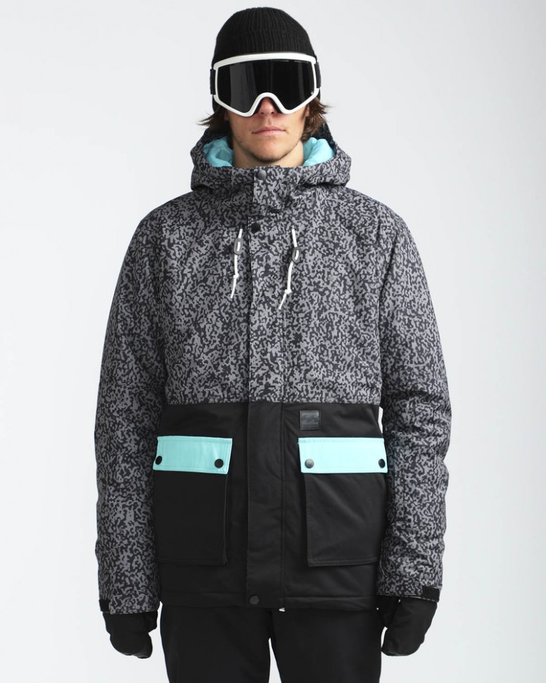 Куртка сноубордическая мужская BILLABONG Fifty 50 Grey