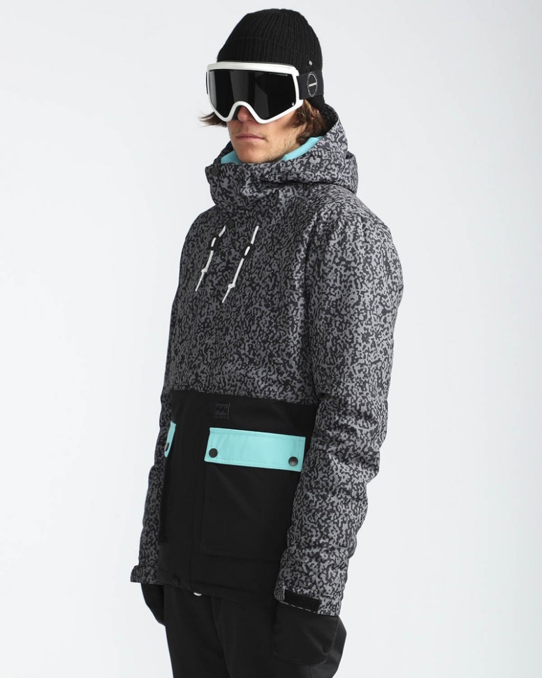 Куртка сноубордическая мужская BILLABONG Fifty 50 Grey фото 3