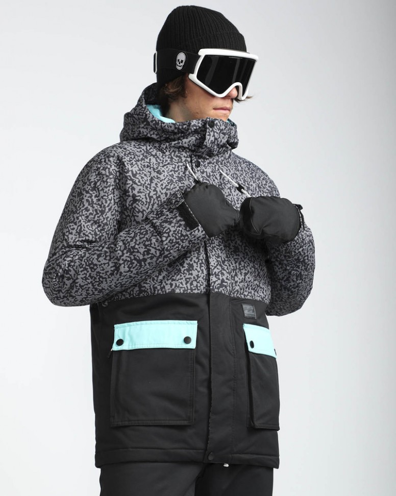 Куртка сноубордическая мужская BILLABONG Fifty 50 Grey фото 2