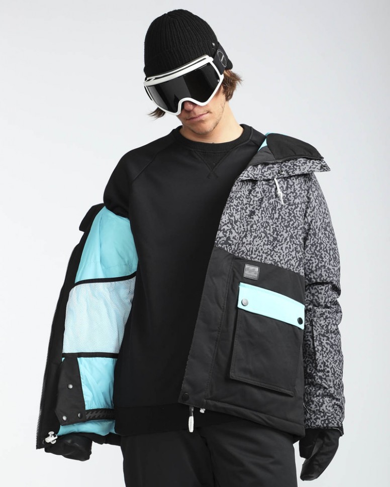 Куртка сноубордическая мужская BILLABONG Fifty 50 Grey фото 6