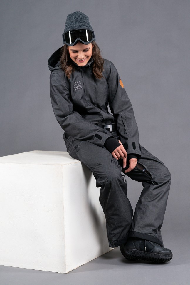 Комбинезон женский COOL ZONE Twin One Color Denim Серый Джинс фото 7