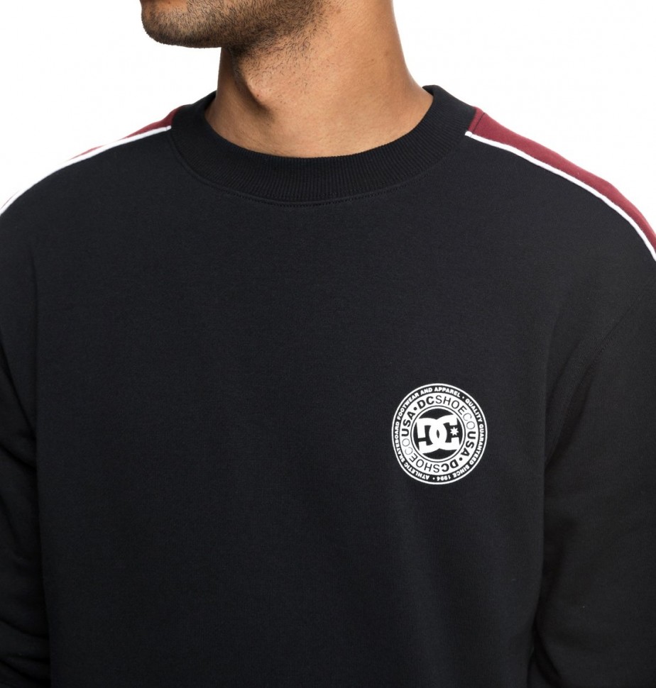 Джемпер DC SHOES Dellwood Crew M Black фото 3