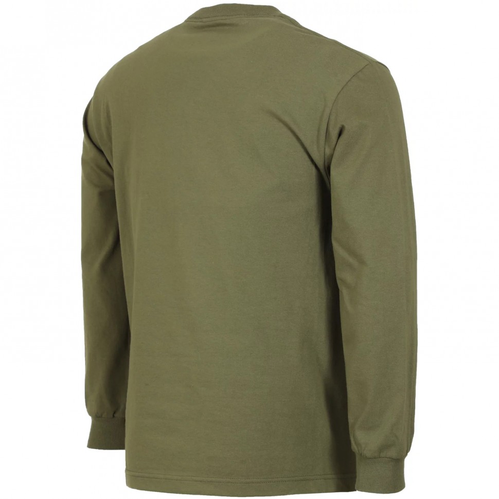 Лонгслив ANTI-HERO Ah L/S Bsc Eagle Military Green/Black фото 2