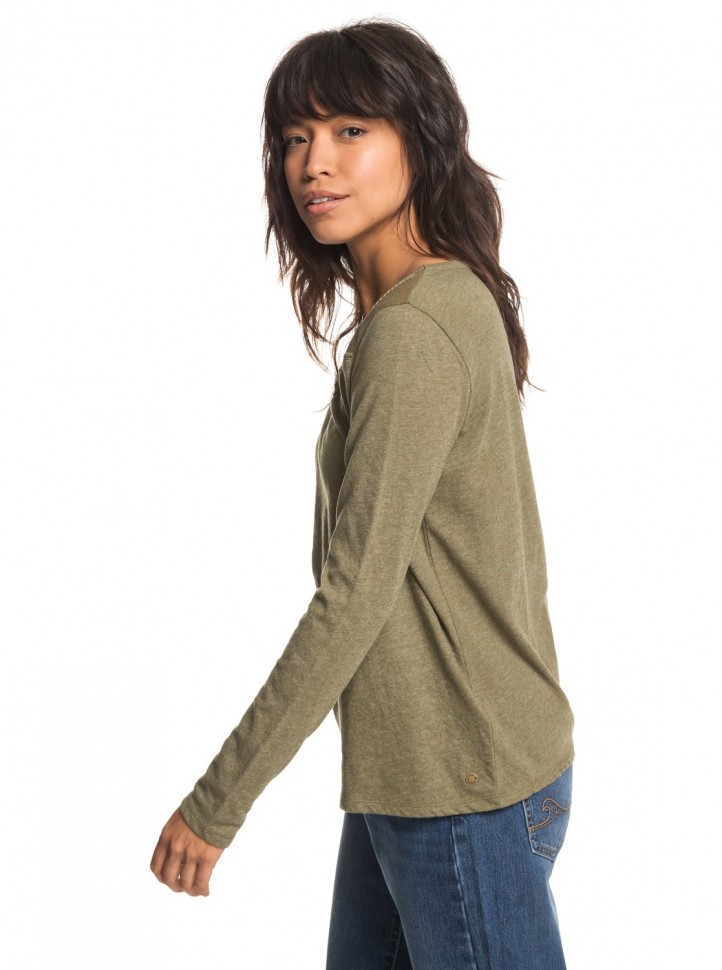Блузка ROXY Blossom Day J Burnt Olive фото 2