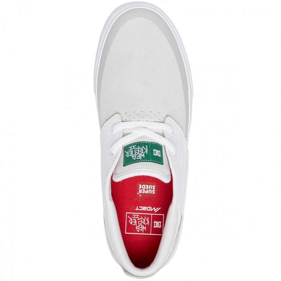 Кеды DC SHOES Wes Kremer 2 S M Shoe White/Green фото 2