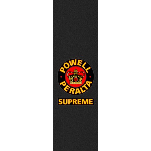 Шкурка для cкейтборда POWELL PERALTA Supreme Black 9x33 2020