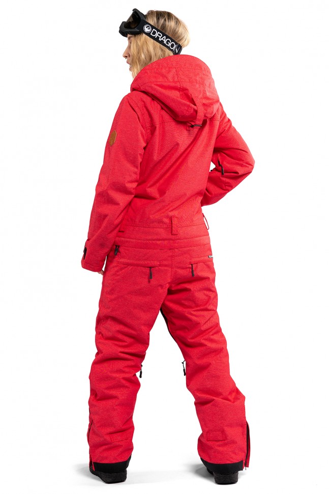 Комбинезон женский COOL ZONE Twin One Color Denim Красный Джинс фото 2