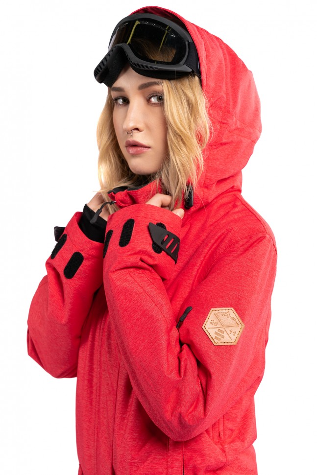 Комбинезон женский COOL ZONE Twin One Color Denim Красный Джинс фото 5