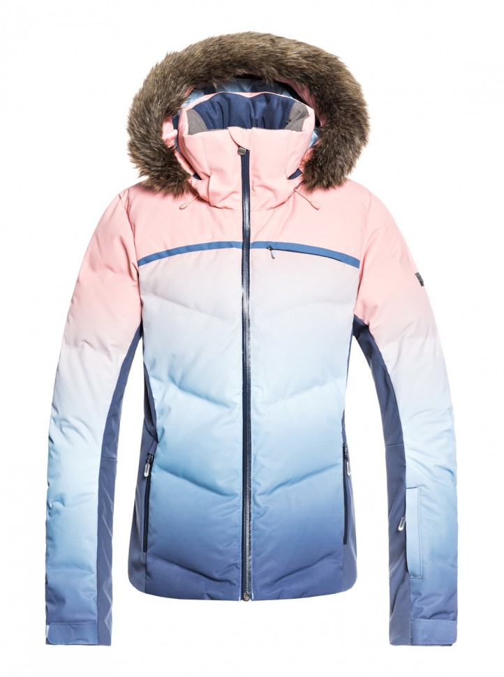 Куртка для сноуборда женская ROXY Snowstorm P Jk J Powder Blue_Gradient