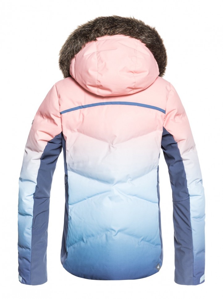 Куртка для сноуборда женская ROXY Snowstorm P Jk J Powder Blue_Gradient фото 2