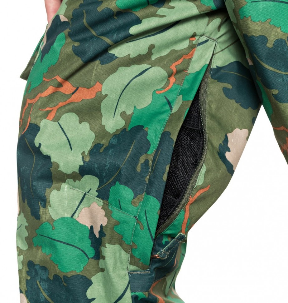 Штаны для сноуборда детские DC SHOES Banshee Youth B Chive Leaf Camo Youth фото 2