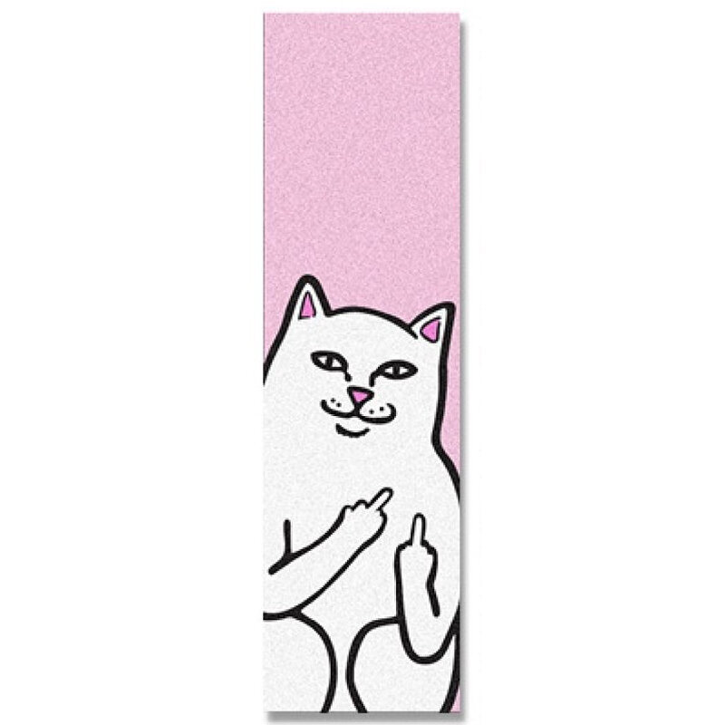 фото Шкурка для скейтборда ripndip lord nermal grip pink 2022