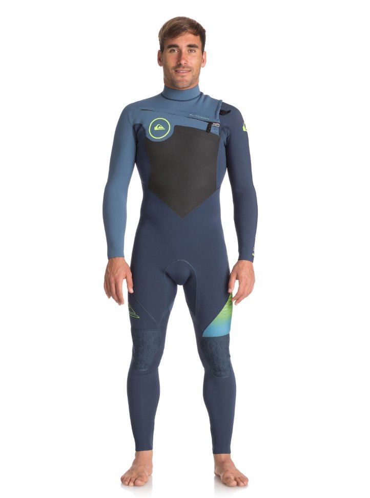 Гидрокостюм мужской QUIKSILVER 43 Hl+ Slate/ Pewter/ Safety Yellow