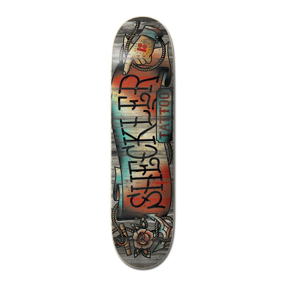 Дека для скейтборда PLAN B Sheckler Store Front 8.25 дюйм 2020
