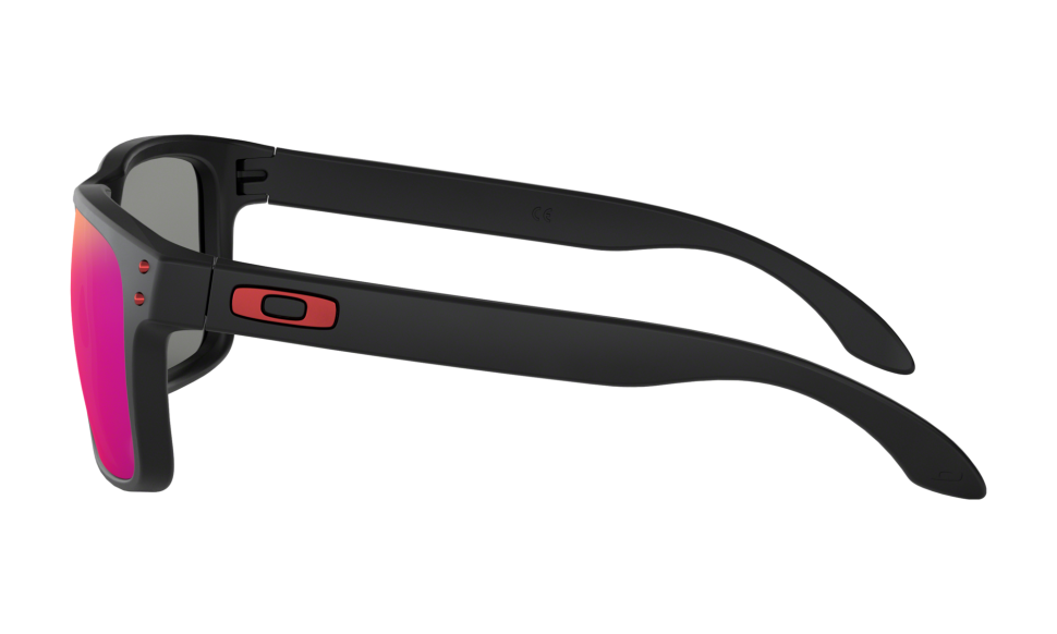 Солнцезащитные очки OAKLEY Holbrook Matte Black/Positive Red Iridium 2020 фото 2