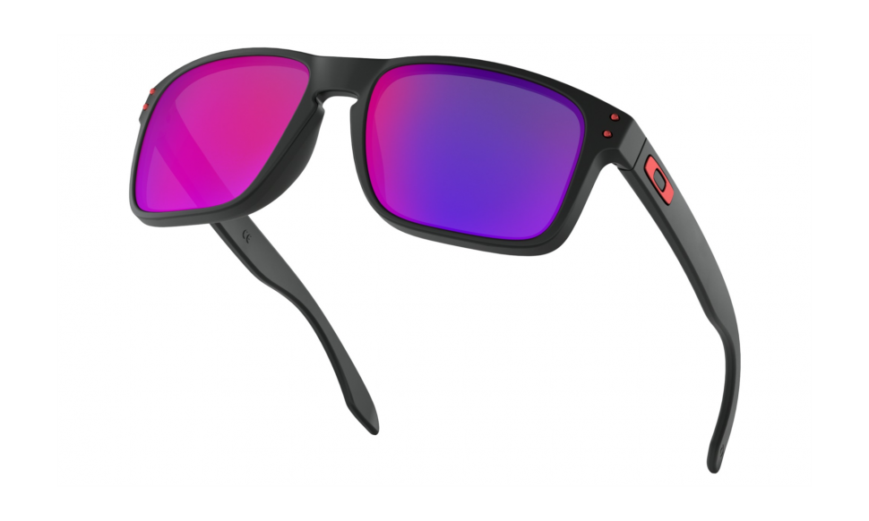 Солнцезащитные очки OAKLEY Holbrook Matte Black/Positive Red Iridium 2020 фото 5