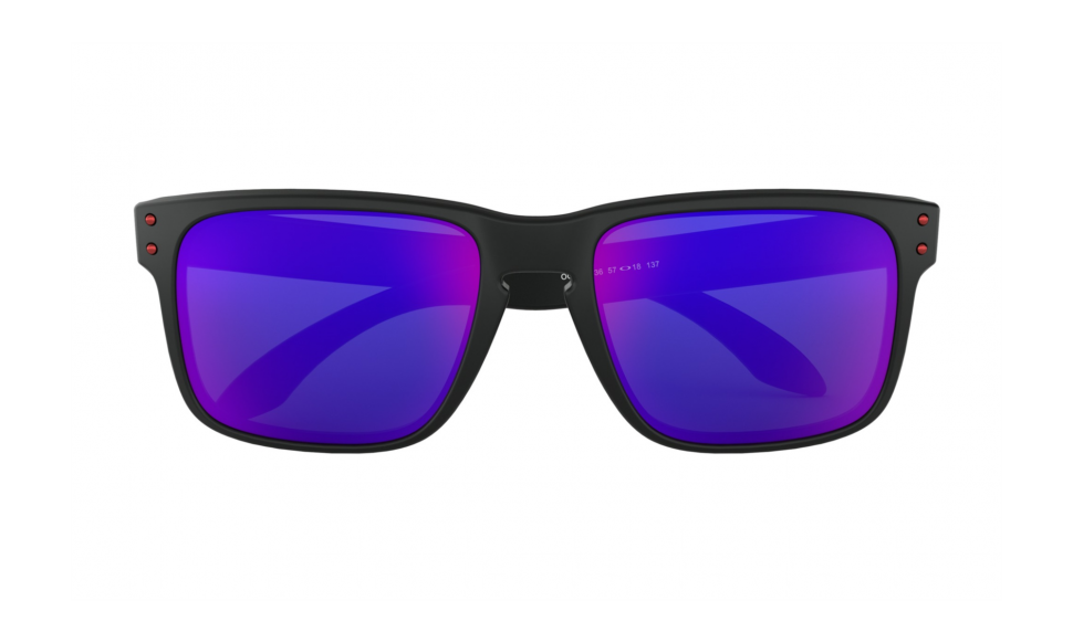 Солнцезащитные очки OAKLEY Holbrook Matte Black/Positive Red Iridium 2020 фото 6
