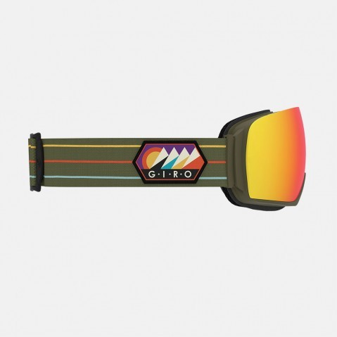 Маска горнолыжная GIRO Article CAMP OUT/VIVID EMBER/VIVID INFRARED фото 3