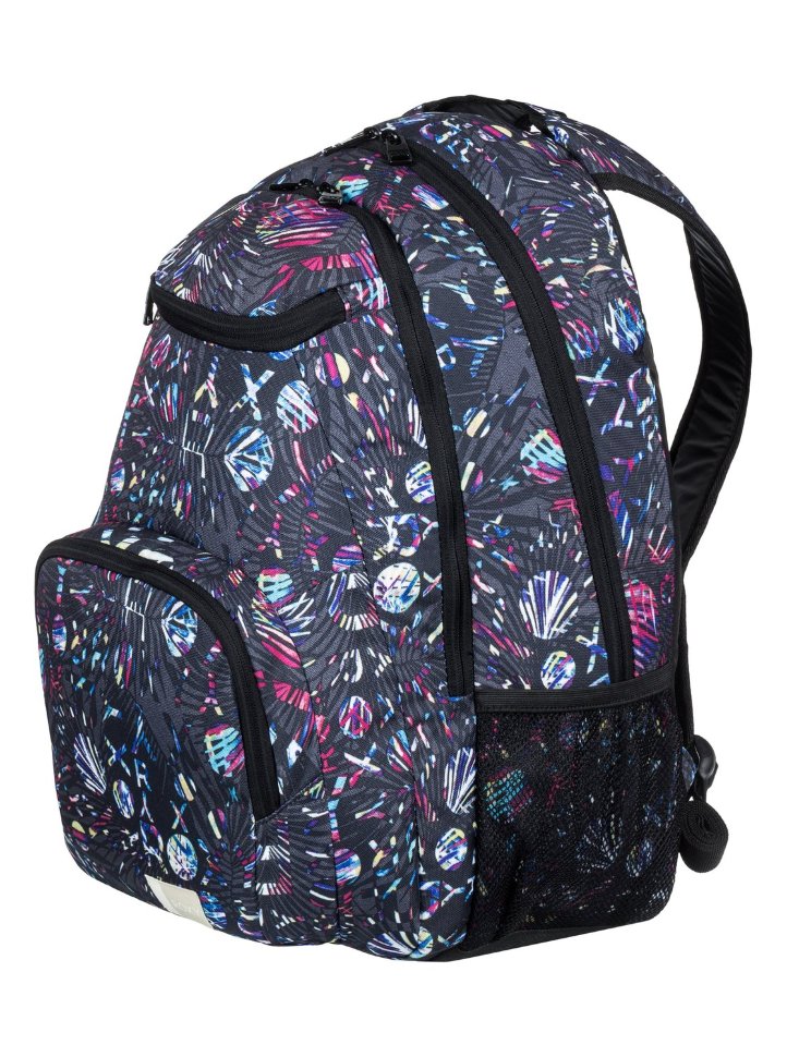 Рюкзак женский ROXY Shadow Swell J Charcoal Heather Surf Letterin фото 2