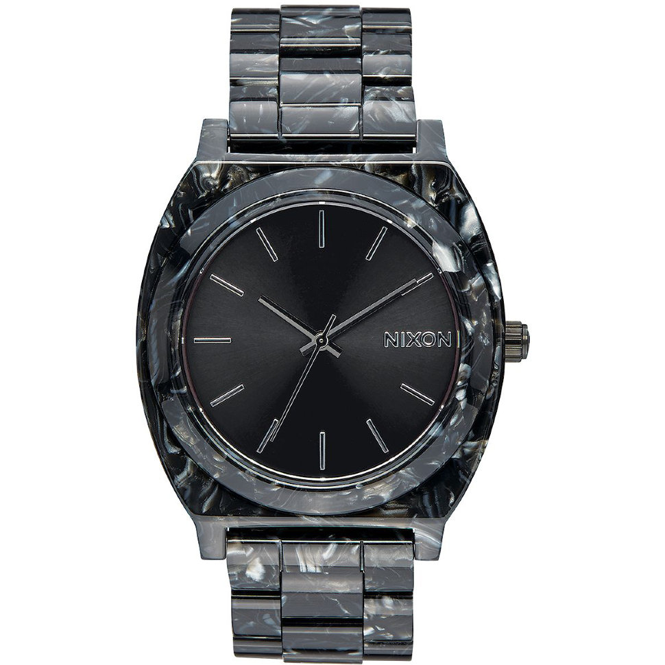 Часы NIXON Time Teller Acetate A/S Black/Silver/Multi