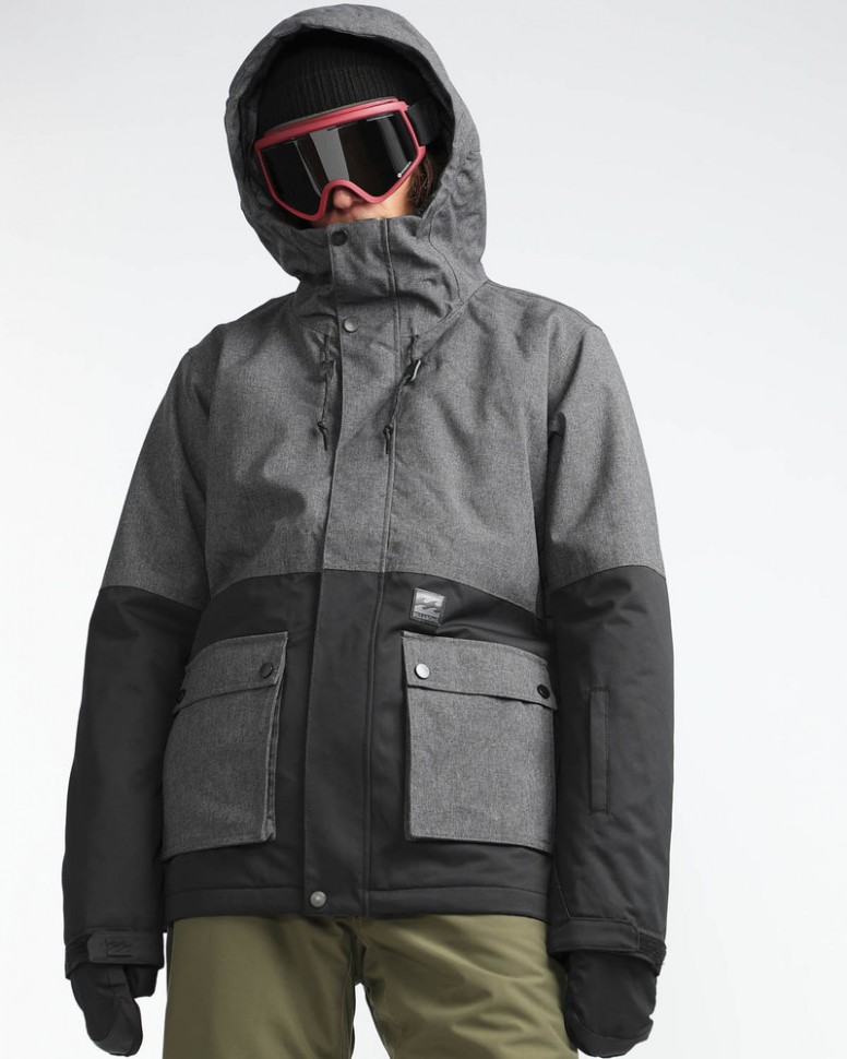 Куртка сноубордическая мужская BILLABONG Fifty 50 Asphalt Heather фото 2