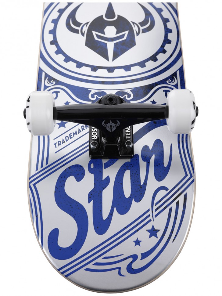 Скейтборд комплект DARKSTAR Cosmic FP Premium Complete Silver 8" фото 5