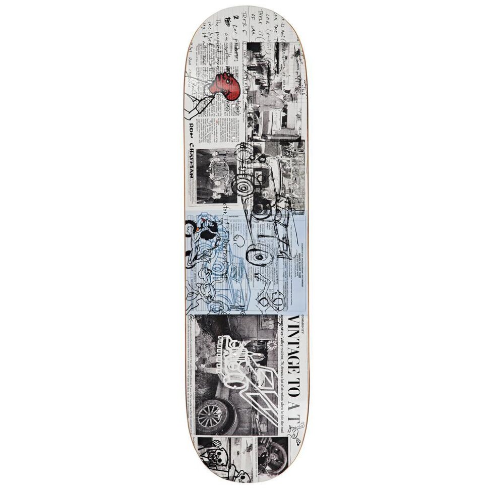 фото Дека для скейтборда polar skate co. ron chatman model t 8.25 дюйм 2021