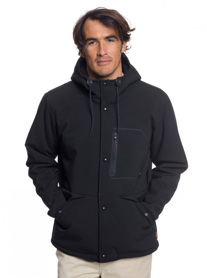 Куртка QUIKSILVER Nighttidesjacke M Black фото 2