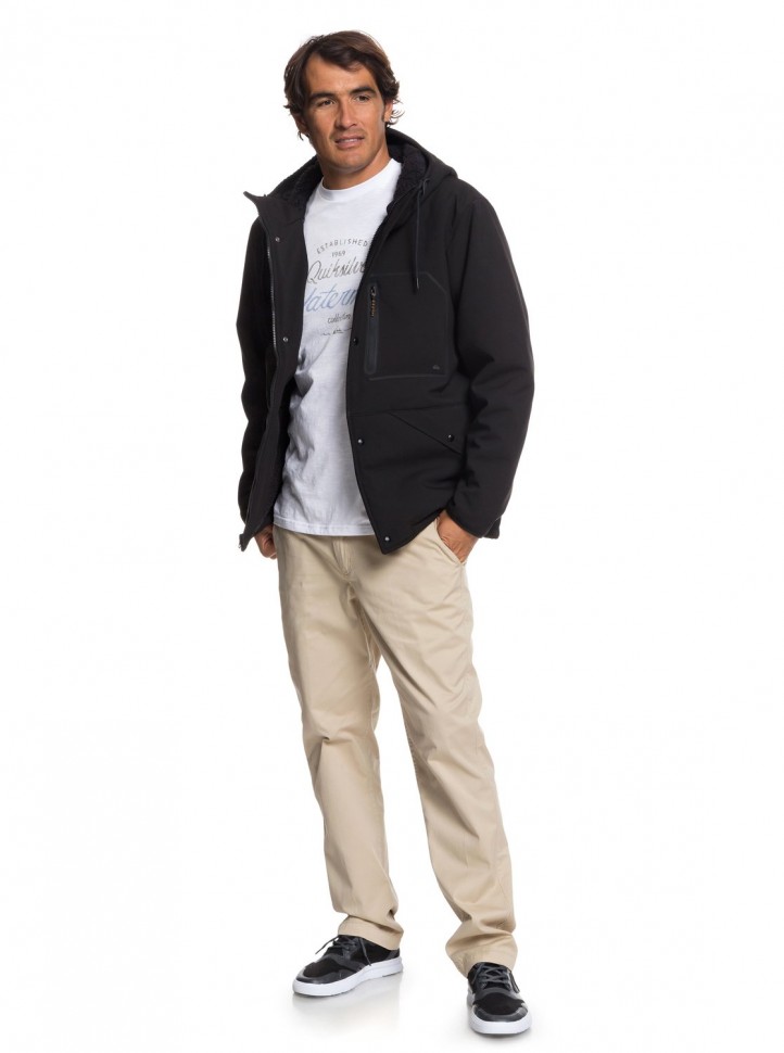 Куртка QUIKSILVER Nighttidesjacke M Black фото 5