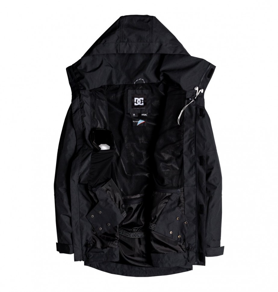 Куртка для сноуборда мужская DC SHOES Command Jkt M Black фото 5