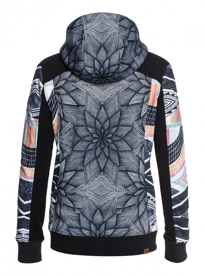 Кардиган ROXY Frost Printed J True Black_Pop Snow Stars фото 2